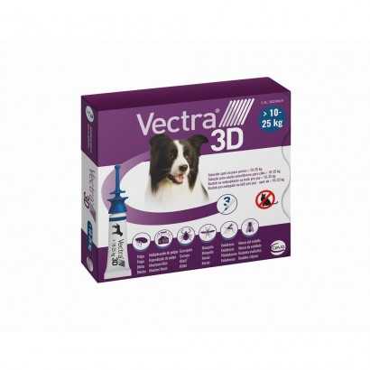 Pipette for Dogs Ceva 3D M 10-25 Kg 3 Units-Well-being and hygiene-Verais