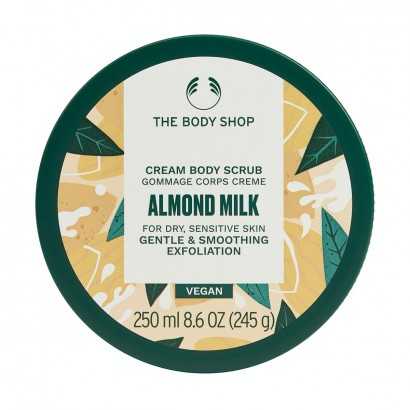 Body Exfoliator The Body Shop Almond Milk 250 ml-Moisturisers and Exfoliants-Verais