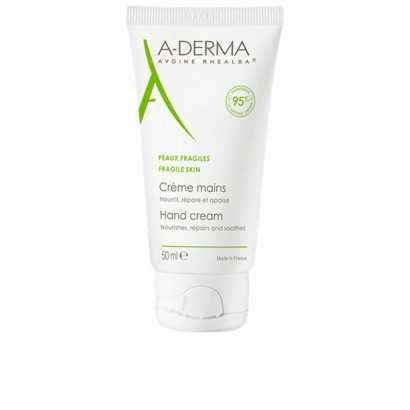 Hand Cream A-Derma Damaged skin 50 ml-Manicure and pedicure-Verais