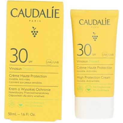 Sun Block Caudalie Vinosun Cream Anti-Wrinkle Spf 30 50 ml-Protective sun creams for the body-Verais