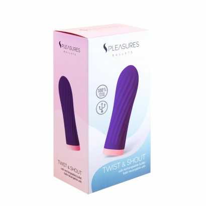 Bullet Vibrator S Pleasures Purple Lilac (8,5 x 2,5 cm)-Bullet vibrators-Verais