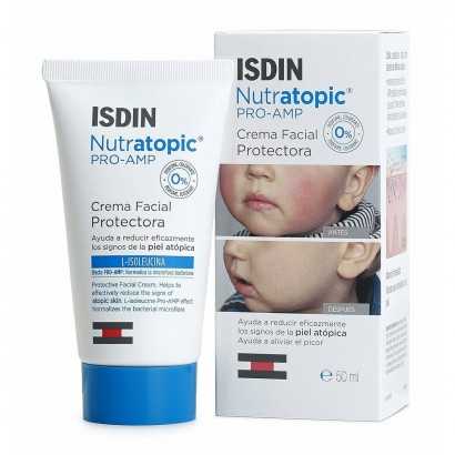 Facial Cream Isdin Nutratopic Facial Pro-Amp 50 ml-Moisturisers and Exfoliants-Verais