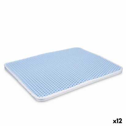 Cat Litter Tray Mat Blue 50 x 40 x 1,5 cm (12 Units)-Well-being and hygiene-Verais