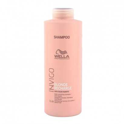 Shampoo Wella Invigo Blonde Recharge 1 L-Shampoos-Verais