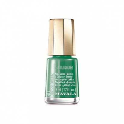 Nail polish Mavala Color Vibe Nº 414 Grass Green 5 ml-Manicure and pedicure-Verais