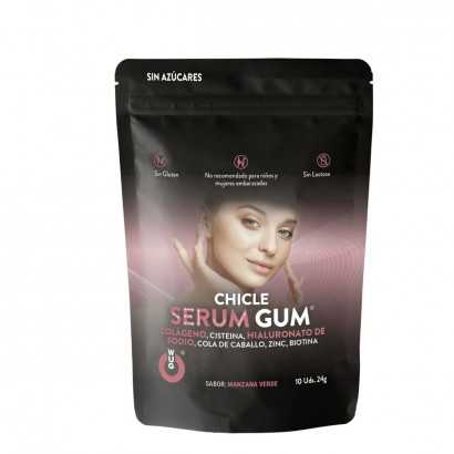 Chewing Gum WUG Serum 10 Unità 24 g Mela verde-Trattamenti facciali e per il corpo-Verais