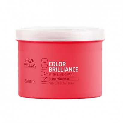 Hair Mask Wella Invigo Color Brilliance 500 ml-Hair masks and treatments-Verais
