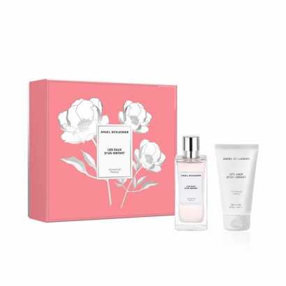 Unisex' Perfume Set Angel Schlesser Les Eaux d'un Instant Immense Peony 2 Pieces-Cosmetic and Perfume Sets-Verais