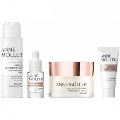 Unisex Cosmetic Set Anne Möller Rosâge Balance Rich Repairing Cream 4 Pieces-Cosmetic and Perfume Sets-Verais