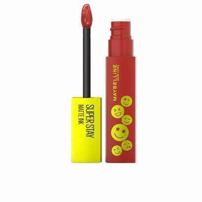 Liquid lipstick Maybelline Superstay Matte Ink Moodmakers Nº 455 Harmonizer 5 ml-Lipsticks, Lip Glosses and Lip Pencils-Verais