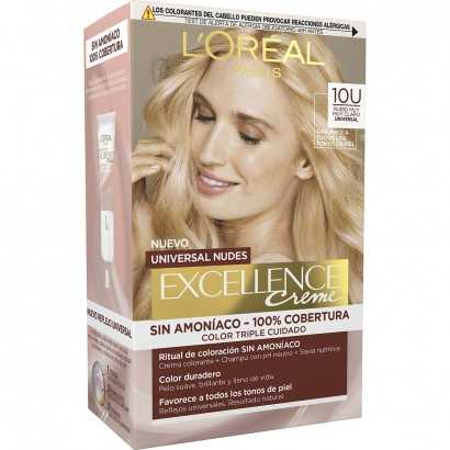 Teinture permanente L'Oreal Make Up Excellence Blond clair Nº 9.0-rubio muy claro-Teintures capillaires-Verais