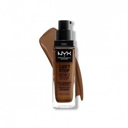 Liquid Make Up Base NYX Can't Stop Won't Stop Mocha 30 ml-Make-up and correctors-Verais