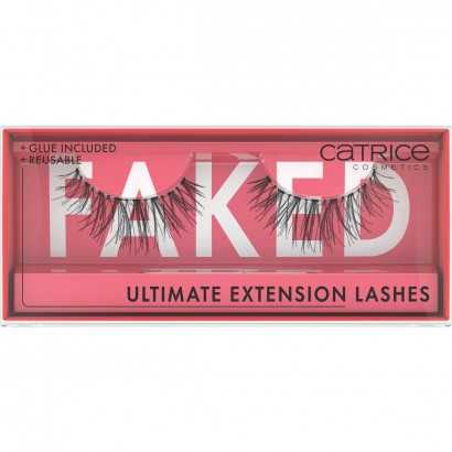False Eyelashes Catrice Faked Ultimate Extension 2 Units-Cosmetic and Perfume Sets-Verais