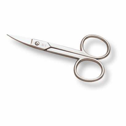 Nail Scissors Palmera 08871160 101,6 mm Carbon steel Curved 4"-Manicure and pedicure-Verais