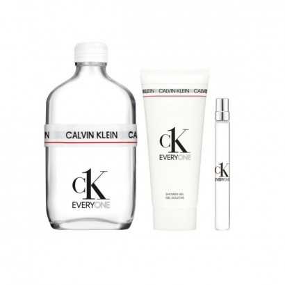 Unisex' Perfume Set Calvin Klein Everyone 3 Pieces-Cosmetic and Perfume Sets-Verais