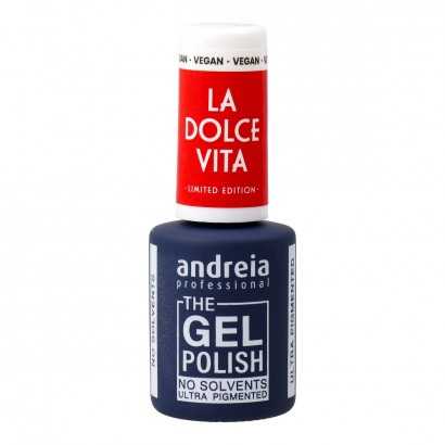 Esmalte de uñas en gel Andreia La Dolce Vita DV3 Red 10,5 ml-Manicura y pedicura-Verais