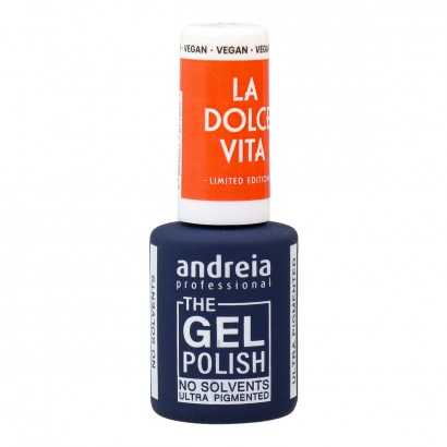 Gel nail polish Andreia La Dolce Vita DV6 Orange 10,5 ml-Manicure and pedicure-Verais