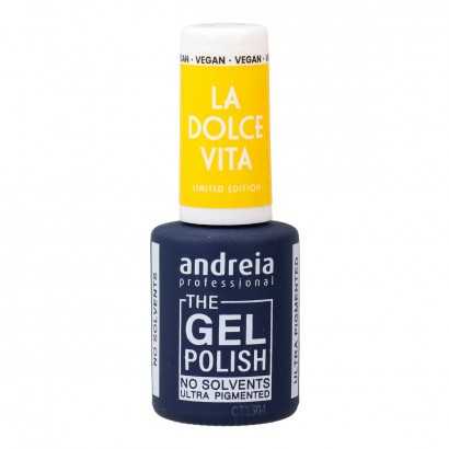 Esmalte de uñas en gel Andreia La Dolce Vita DV4 Canary Yellow 10,5 ml-Manicura y pedicura-Verais