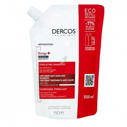 Anti-Hair Loss Shampoo Vichy Dercos Energy+ Refill 500 ml-Hair masks and treatments-Verais