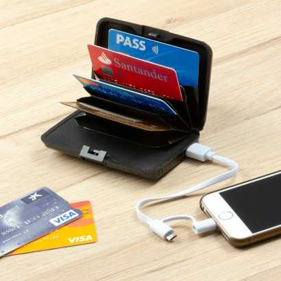 Wallet with RFID Protection and Power Bank Sbanket InnovaGoods-Travel document wallet-Verais