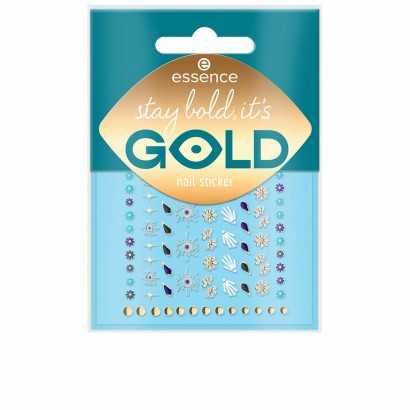 Nail art stickers Essence Stay Bold, It's Gold 88 Pieces-Manicure and pedicure-Verais
