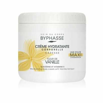 Moisturising Body Cream Byphasse Vanilla (500 ml)-Moisturisers and Exfoliants-Verais