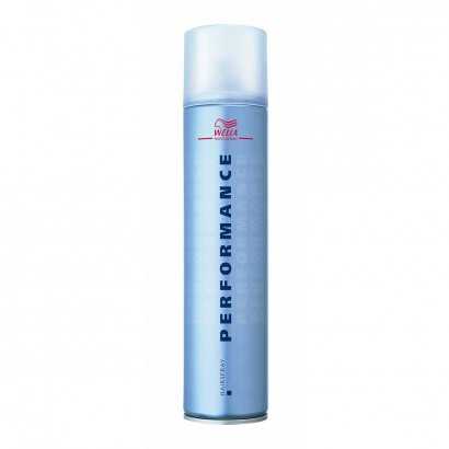 Strong Hold Hair Spray Wella Performance 500 ml-Hairsprays-Verais