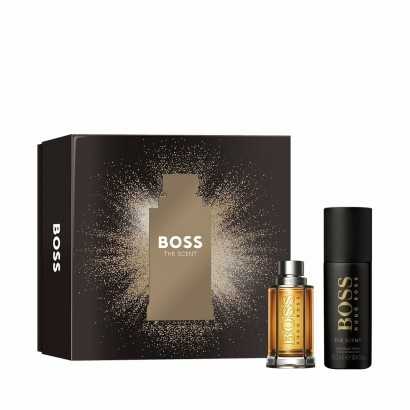Men's Perfume Set Hugo Boss EDT BOSS The Scent 2 Pieces-Cosmetic and Perfume Sets-Verais