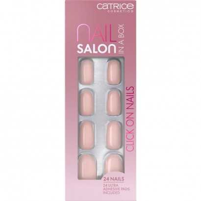 Uñas Postizas Catrice Nail Salon in a Box Nº 010 Pretty suits me best (24 Unidades)-Manicura y pedicura-Verais