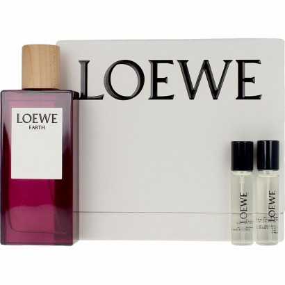 Unisex' Perfume Set Loewe Earth 3 Pieces-Cosmetic and Perfume Sets-Verais
