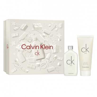 Unisex' Perfume Set Calvin Klein Ck One 2 Pieces-Cosmetic and Perfume Sets-Verais