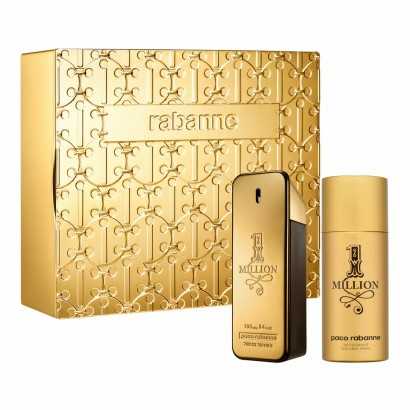 Men's Perfume Set Paco Rabanne EDT One million 2 Pieces-Cosmetic and Perfume Sets-Verais