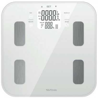 Digital Bathroom Scales Mx Onda MXPB2470 Grey-Bathroom scales-Verais