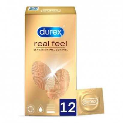 Preservativos Durex Real Feel Sin látex (12 uds)-Preservativos-Verais