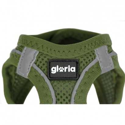 Dog Harness Gloria 24,5-26 cm Green 18-20 cm-Travelling and walks-Verais