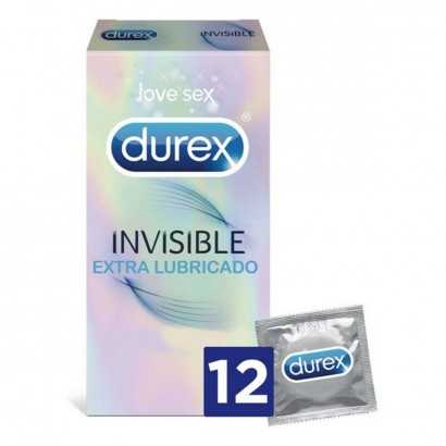 Invisible Extra Lubricated Condoms Durex Invisible (12 uds)-Condoms-Verais