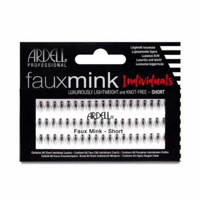 Set of false eyelashes Ardell Faux Mink Short Individual 60 Pieces-Cosmetic and Perfume Sets-Verais
