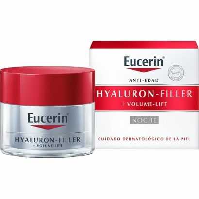 Crema Antiedad de Noche Eucerin Hyaluron Filler 50 ml-Cremas antiarrugas e hidratantes-Verais