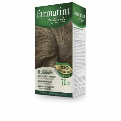 Permanent Dye Farmatint 7c-Rubio Ceniza Gel-Hair Dyes-Verais