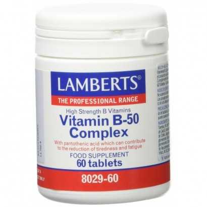 Food Supplement Lamberts Vitamin B-50 Complex 60 Units-Food supplements-Verais