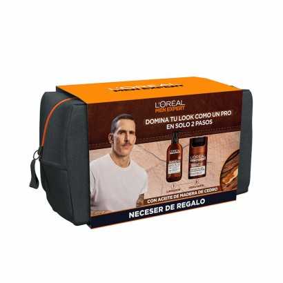 Restorative Hair Mask L'Oreal Make Up Men Expert Barber Club 2 Pieces-Hair removal and shaving-Verais