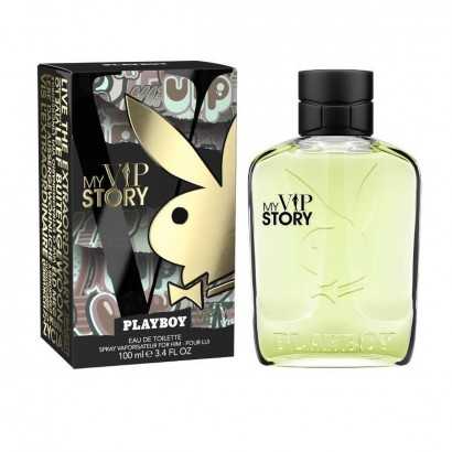 Men's Perfume Playboy EDT My Vip Story 100 ml-Perfumes for men-Verais
