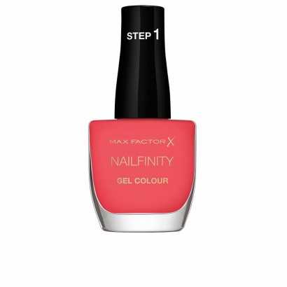 nail polish Max Factor Nailfinity Nº 900 Film noir 12 ml Gel-Manicure and pedicure-Verais