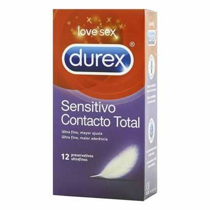 Preservativi Durex Sensitivo Contacto Total 12 Unità-Preservativi-Verais