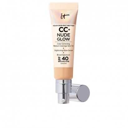 Crème Make-up Base It Cosmetics CC+ Nude Glow Medium Spf 40 32 ml-Make-up and correctors-Verais