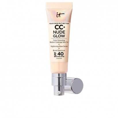 Crème Make-up Base It Cosmetics CC+ Nude Glow Fair light Spf 40 32 ml-Make-up and correctors-Verais