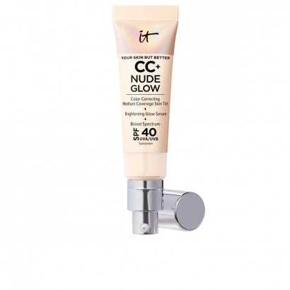 Crème Make-up Base It Cosmetics CC+ Nude Glow Fair porcelain Spf 40 32 ml-Make-up and correctors-Verais