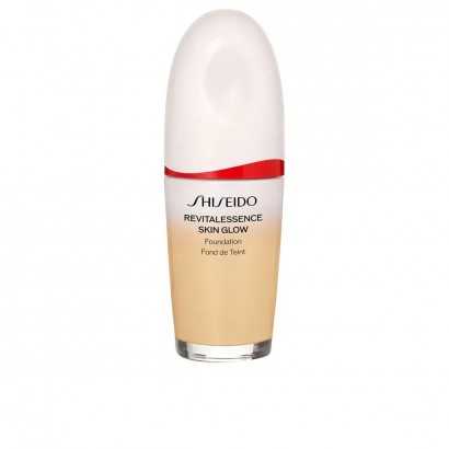 Fluid Makeup Basis Shiseido Revitalessence Skin Glow Nº 220 30 ml-Makeup und Foundations-Verais