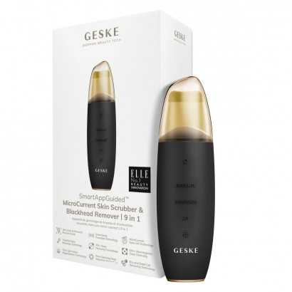 Cleansing and Exfoliating Brush Geske SmartAppGuided Black 9-in-1-Cleansers and exfoliants-Verais