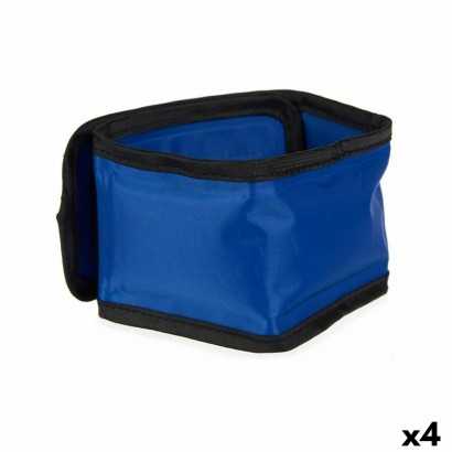 Collar para Perro Azul Negro PVC Gel 6,5 x 1 x 45 cm Refrigerante (4 Unidades)-Viajar y pasear-Verais